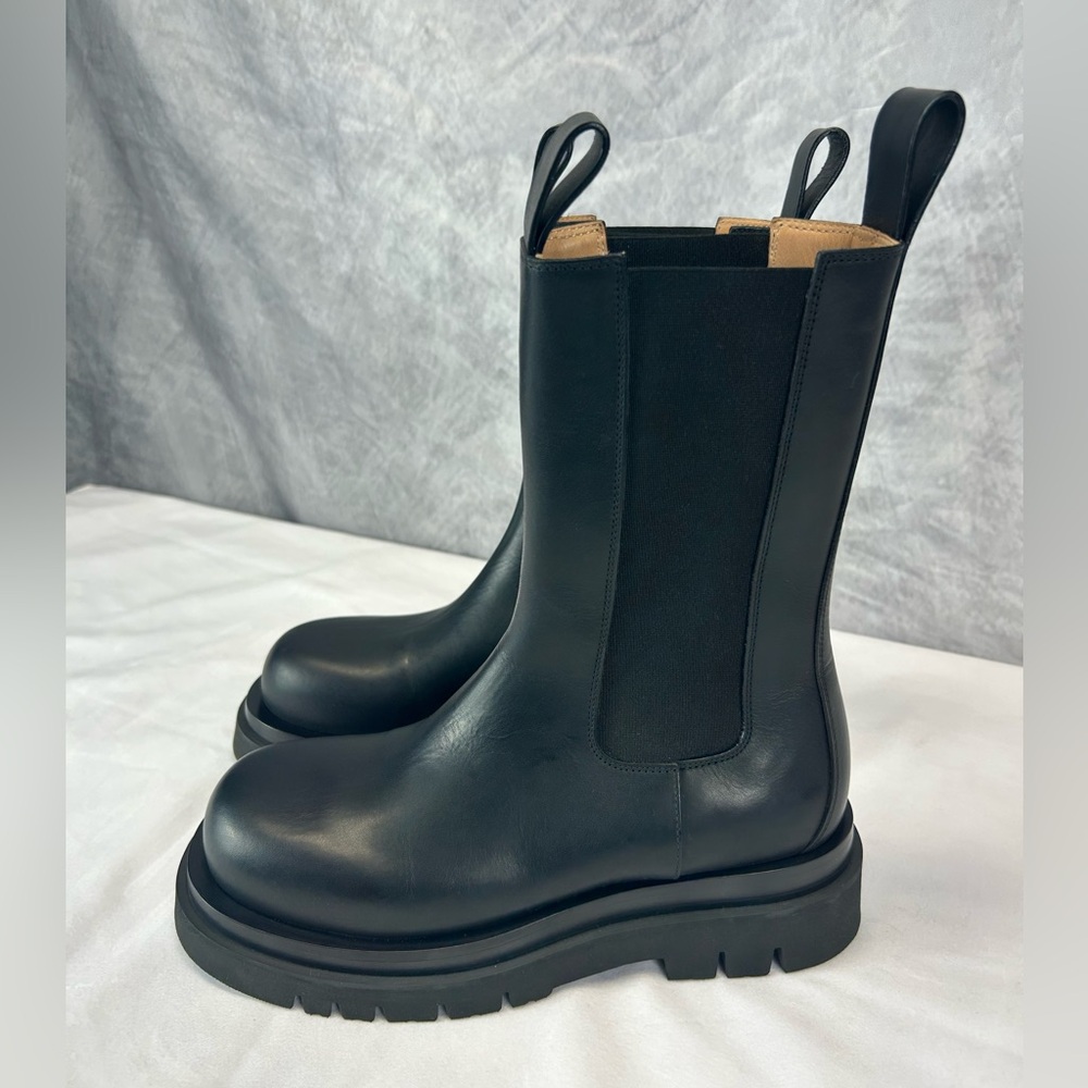 Bottega Veneta Black Ankle Boots